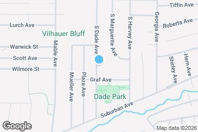 Map image of the property - 342 S Dade Ave