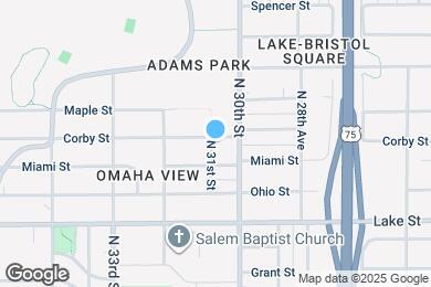 Map image of the property - 3019 Corby St