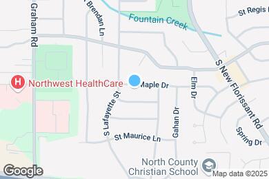 Map image of the property - 160 Maple Dr
