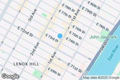 Map image of the property - 1365 1st Ave