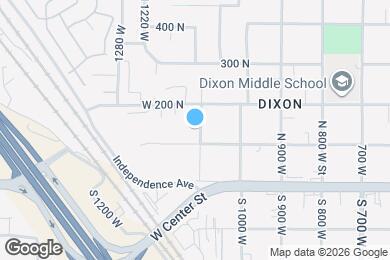 Map image of the property - 129 N 1100 W St