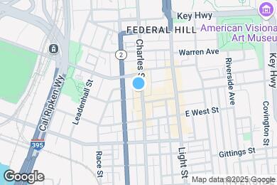 Map image of the property - 1038 S Charles St