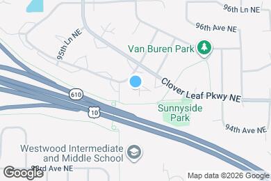 Map image of the property - 9487 Monroe St NE