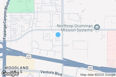 Map image of the property - 21450 Burbank Blvd