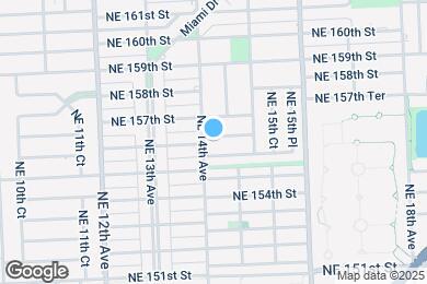 Map image of the property - 1410 NE 156th Terrace