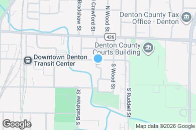 Map image of the property - 107 S Crawford St