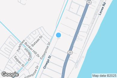Map image of the property - 110 Omega St