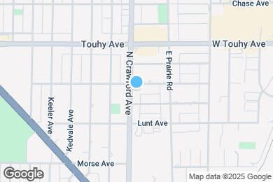Map image of the property - 7069 N Crawford Ave
