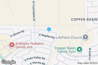 Map image of the property - 3199 E San Manuel Rd