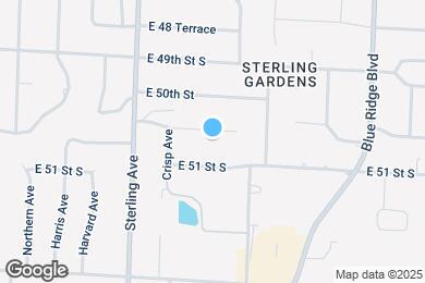 Map image of the property - 11305 E 50th Terrace