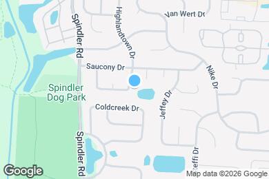 Map image of the property - 2222 Gosforth Ln