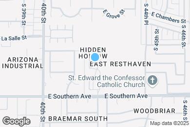 Map image of the property - 4169 E Pecan Rd