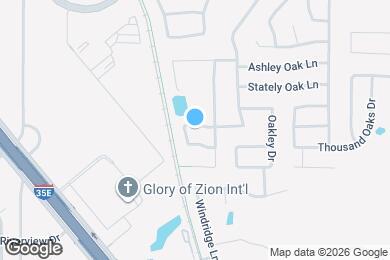 Map image of the property - 4429 Spanish Oak Cir