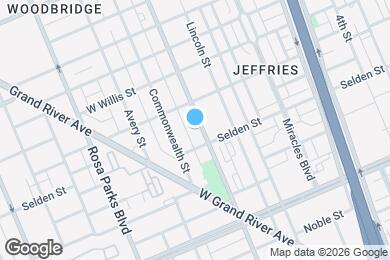 Map image of the property - 3933 Trumbull St