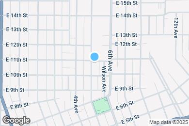 Map image of the property - 1012 5th Ave