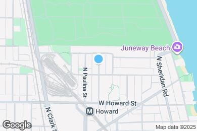 Map image of the property - 7724 N Marshfield Ave