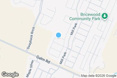 Map image of the property - 12024 Silver Lining