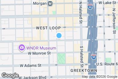 Map image of the property - 920 W Madison St