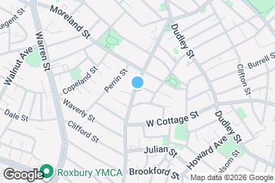 Map image of the property - 92 Blue Hill Ave