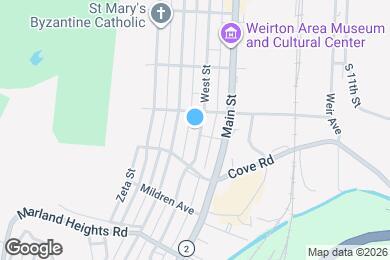Map image of the property - 3321 West St