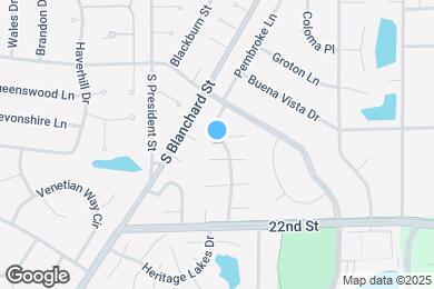 Map image of the property - 1576 Dundee Dr