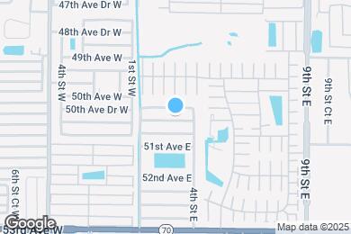 Map image of the property - 209 50th Avenue Plz E
