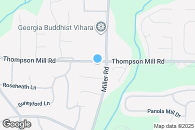 Map image of the property - 4989 Thompson Mill Rd