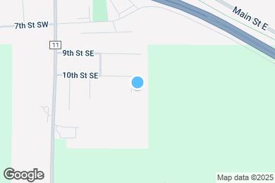 Map image of the property - 1009 4th Ave SE