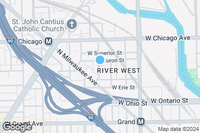 Map image of the property - River West Lofts