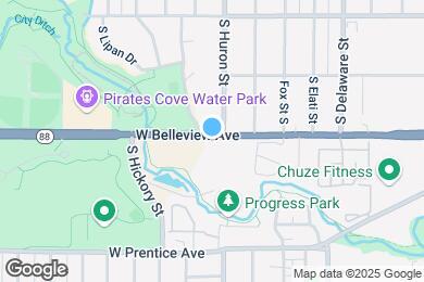 Map image of the property - 800 W Belleview Ave