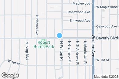 Map image of the property - 4800 Beverly Blvd