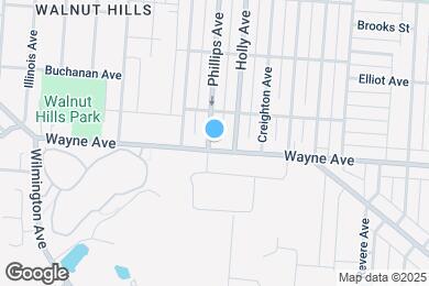 Map image of the property - 2604 Wayne Ave