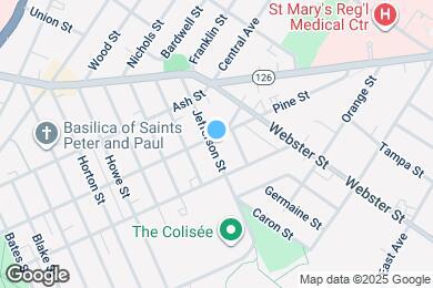 Map image of the property - 213 Pine St