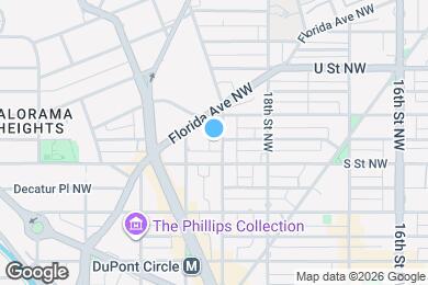 Map image of the property - 1816 19th St NW
