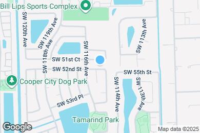 Map image of the property - 11521 SW 52nd St