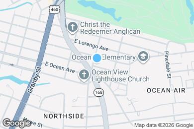 Map image of the property - 306 E Leicester Ave