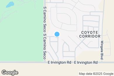 Map image of the property - 8764 E Almond St