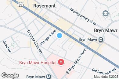 Map image of the property - 23 S Merion Ave