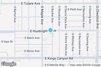 Map image of the property - 418 S Backer Ave