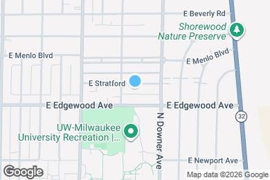 Map image of the property - 2419 E Stratford Ct