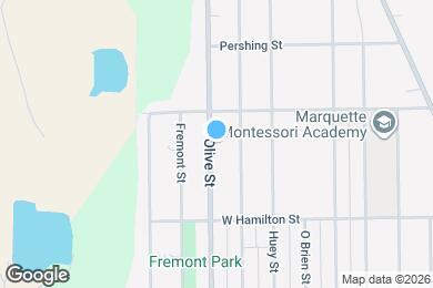 Map image of the property - 2012 N Olive St