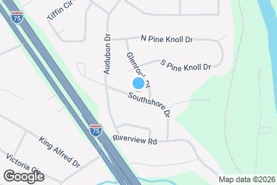 Map image of the property - 2929 Southshore Dr