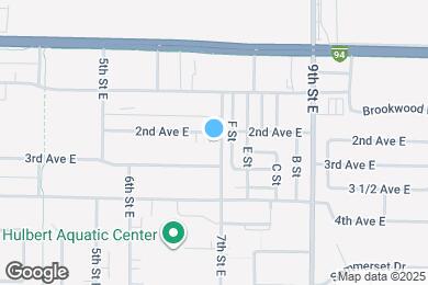 Map image of the property - 643 2nd Ave E