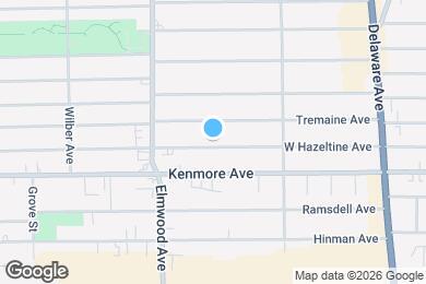 Map image of the property - 175 W Hazeltine Ave