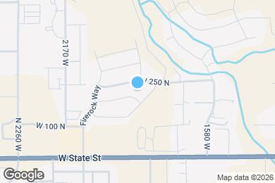 Map image of the property - 1838 W 180 N