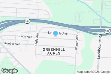 Map image of the property - 838 Lock Ave