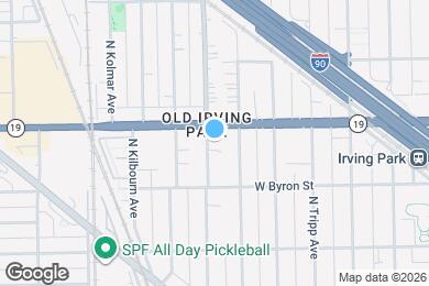 Map image of the property - 3943 N Kostner Ave