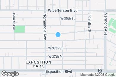 Map image of the property - 1333 W. 36th Pl.