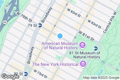 Map image of the property - 140 W 79th St
