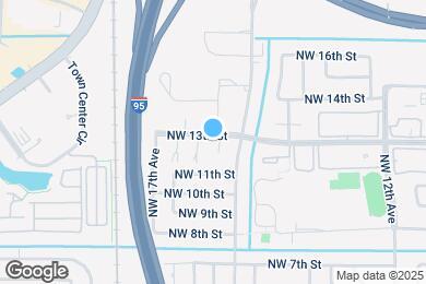 Map image of the property - 1201 NW 15th Ct